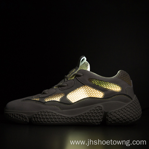 breathable durable mesh custom mens athletic sneakers